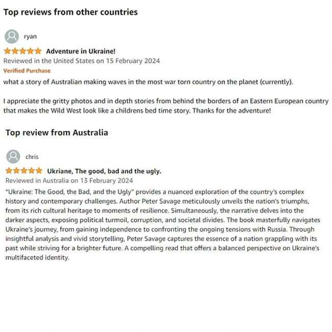 Amazon worldwide reviews